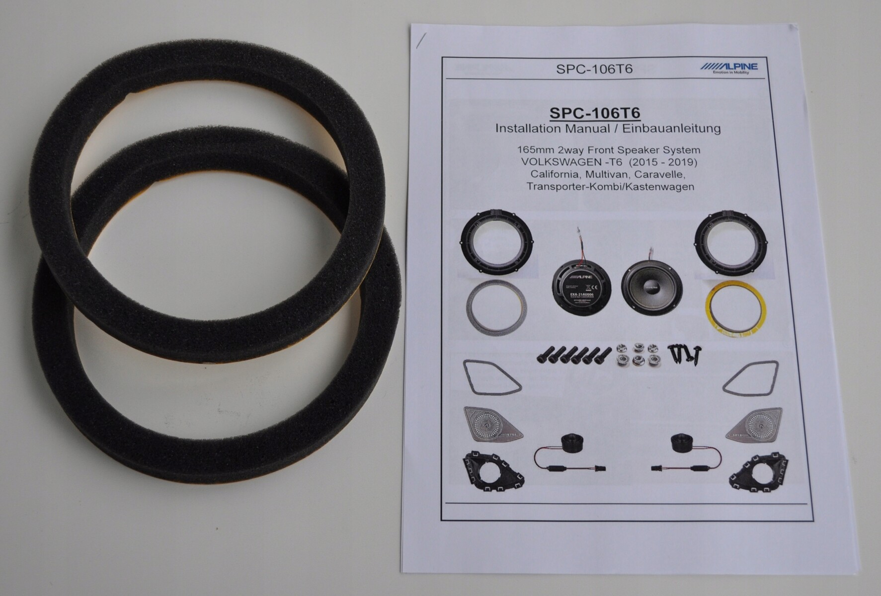 ALPINE Adventure Audio SPC-106T61 VW T6.1 zdjecie 8 ALPINE Adventure Audio SPC-106T61 VW T6.1 zdjęcie 7