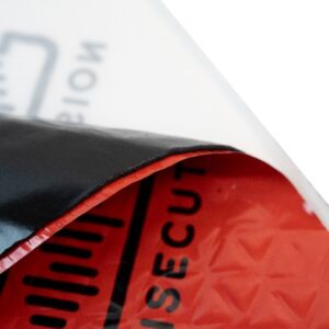 NOISECUT RED 500x350mm 3mm
