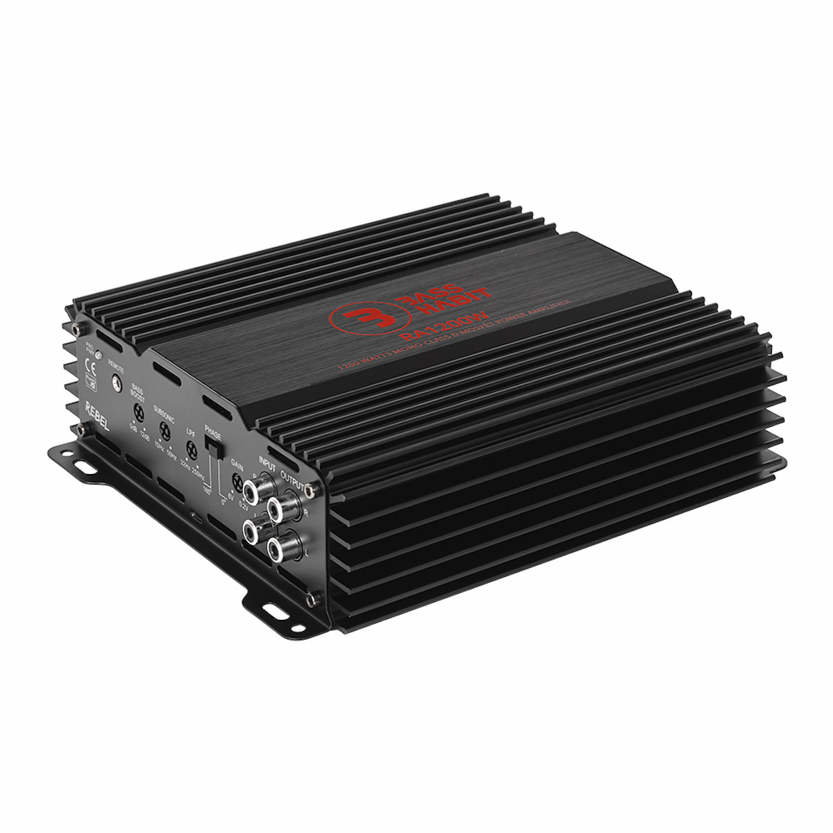 BASSHABIT REBEL RA1200W – Monoblok Klasy D 600W RMS / 1200W MAX zdjecie 2 BASSHABIT REBEL RA1200W – Monoblok Klasy D 600W RMS / 1200W MAX zdjęcie 1