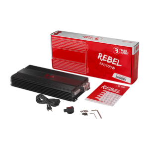 BASSHABIT REBEL RA3600W - Monoblok Klasy D 1800W RMS / 3600W MAX