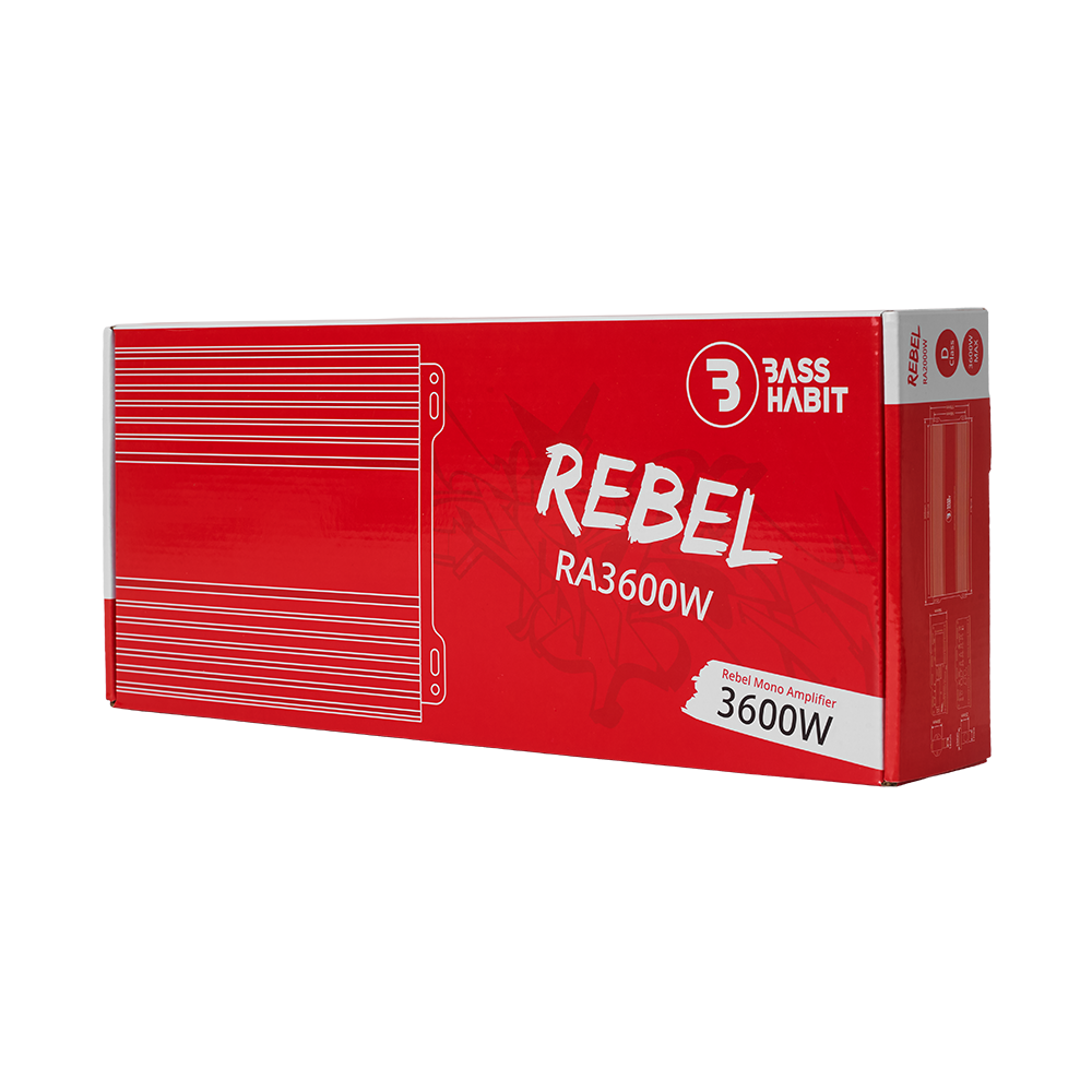 BASSHABIT REBEL RA3600W - Monoblok Klasy D 1800W RMS / 3600W MAX zdjecie 7 BASSHABIT REBEL RA3600W - Monoblok Klasy D 1800W RMS / 3600W MAX zdjęcie 6