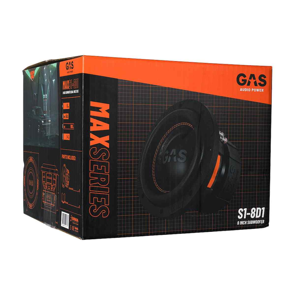 GAS MAX S1-8D1 zdjecie 6 GAS MAX S1-8D1 zdjęcie 5